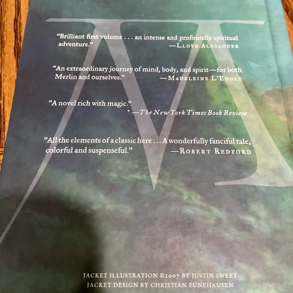 “The Lost Years of Merlin” novel personally autographed by T A Barron - Picture 3 of 7